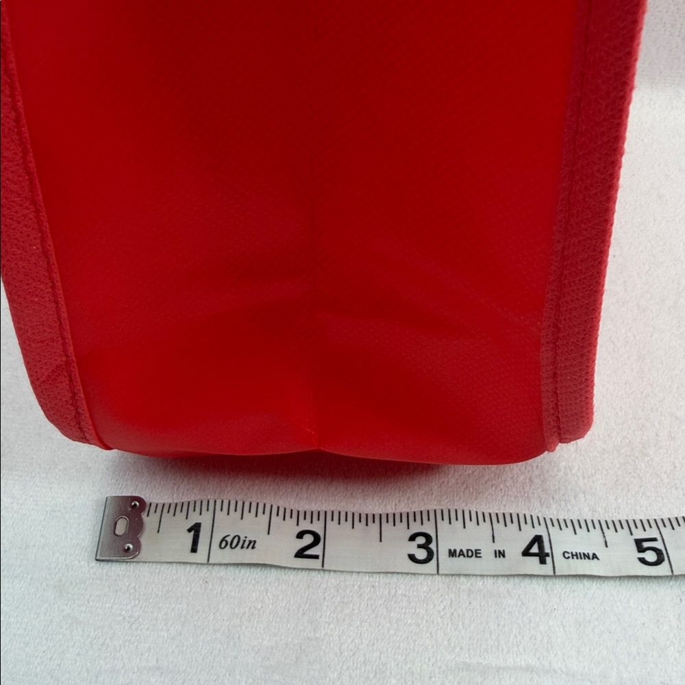 Lululemon Athletica Red Graphic Bubble Logo Tote - Picture 10 of 10